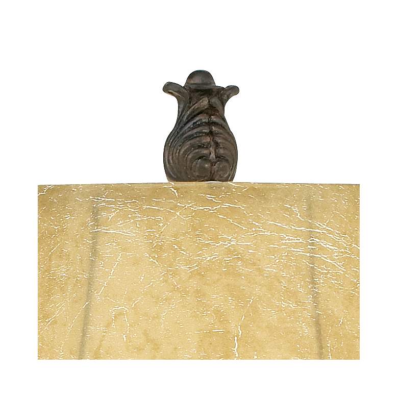 Image 4 Regency Hill 22 1/2" High Bronze Swing Arm Lamps Set of 2 more views