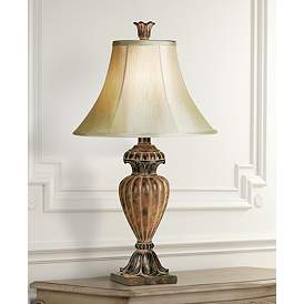 Image1 of Regency Hill 25 1/2" High Traditional Urn Bronze Finish Table Lamp