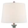 3_Regency Hill 26 1/2" Weathered Faux Wood Table Lamps Set of 2 more views