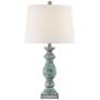 7_Regency Hill 26 1/2" Weathered Faux Wood Table Lamps Set of 2 more views