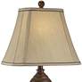 Regency Hill 28 1/2" Carved Two-Tone Faux Wood Table Lamp