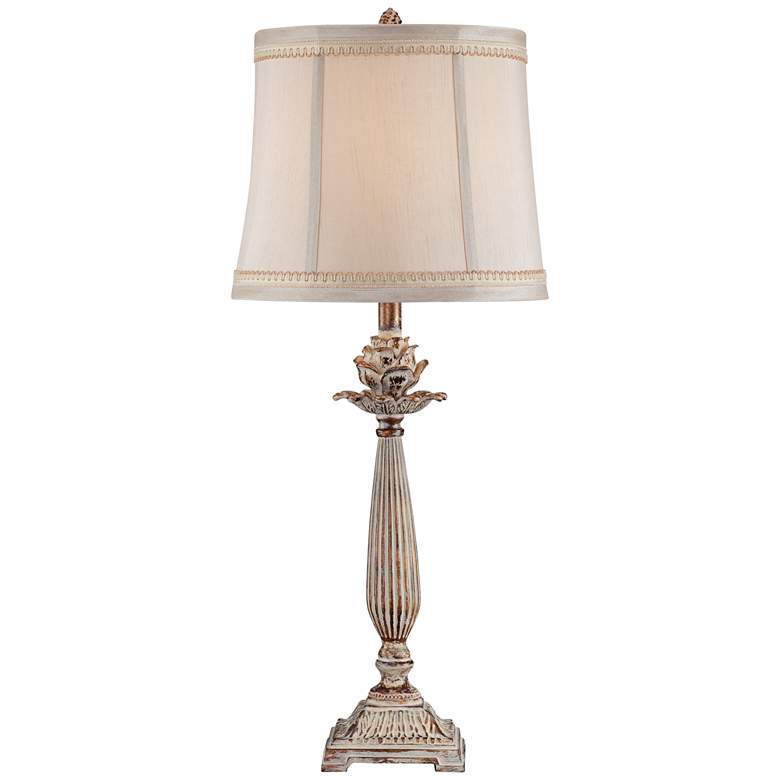 Image 6 Regency Hill 28 inch High Petite Artichoke Font Table Lamps Set of 2 more views