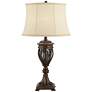 Regency Hill 29 1/2" Traditional Bronze Open Urn Base Lamp with Dimmer