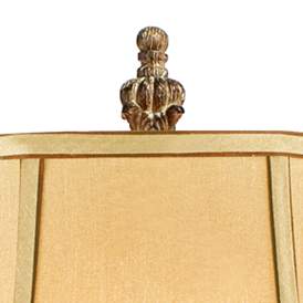 Image5 of Regency Hill 62" Traditional French Candlestick Faux Wood Floor Lamp more views