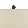 3_Regency Hill Alese 25 1/2" Earthen Brown Hammered Base Table Lamp more views