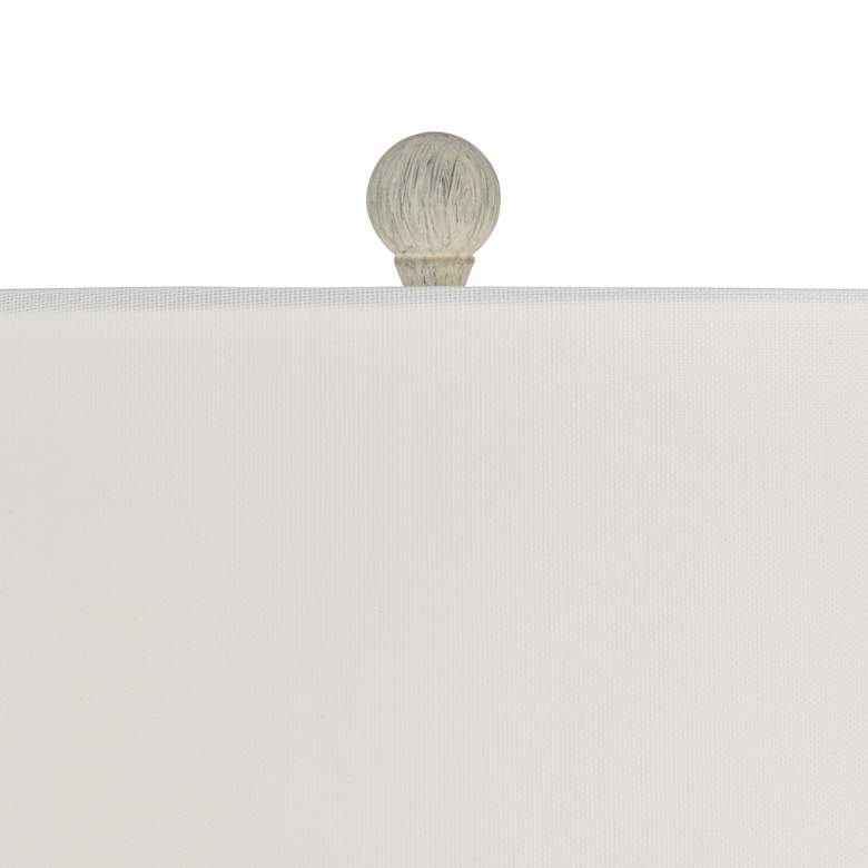 Image 3 Regency Hill Alese 25 1/2" Modern Gray Wash Jug Table Lamp more views