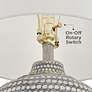 5_Regency Hill Alese 25 1/2" Modern Gray Wash Jug Table Lamp more views