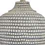 6_Regency Hill Alese 25 1/2" Modern Gray Wash Jug Table Lamp more views
