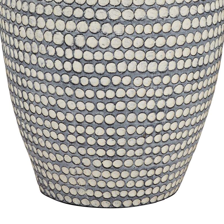 Image 7 Regency Hill Alese 25 1/2" Modern Gray Wash Jug Table Lamp more views