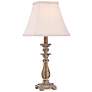 Thumbnail3 of Regency Hill Alicia 18" High Antique Gold Candlestick Table Lamp