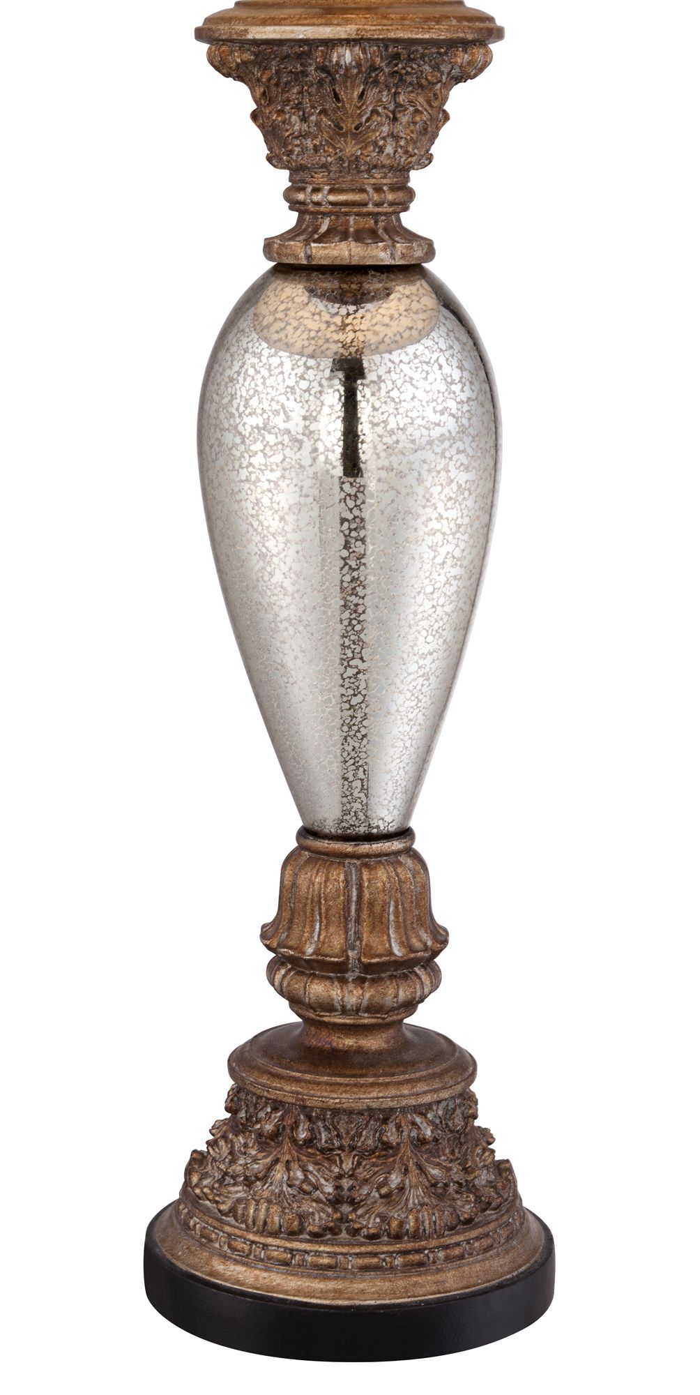 Image 3 Regency Hill Alsace 32 1/2" Bronze and Mercury Glass Table Lamp more views