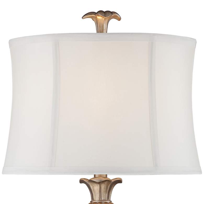 Image 4 Regency Hill Alyson 32 3/4" Mercury Glass Table Lamps Set of 2 more views