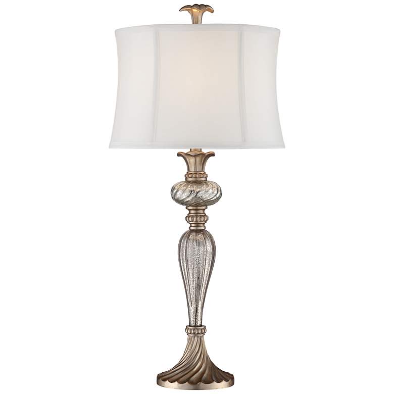 Image 3 Regency Hill Alyson 32 3/4" Traditional Mercury Glass Table Lamp