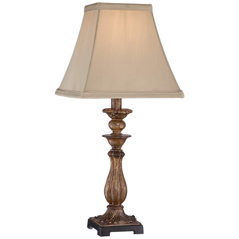 Image 2 Regency Hill Alzano 18 inch High Bronze Traditional Accent Table Lamp