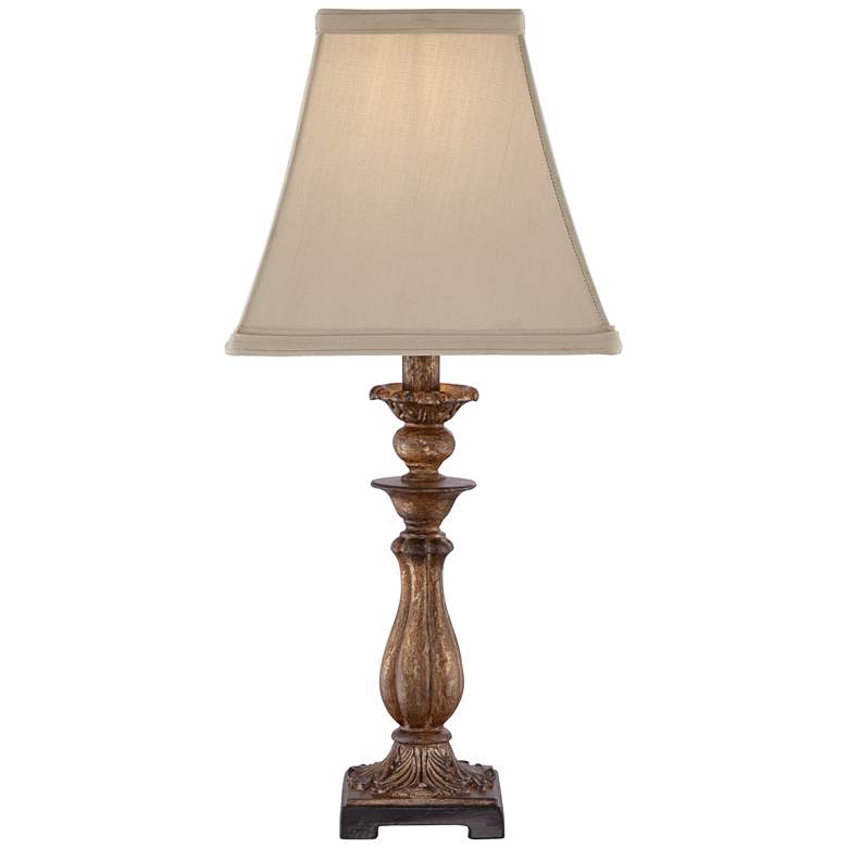 Image 6 Regency Hill Alzano 18" High Bronze Traditional Accent Table Lamp more views