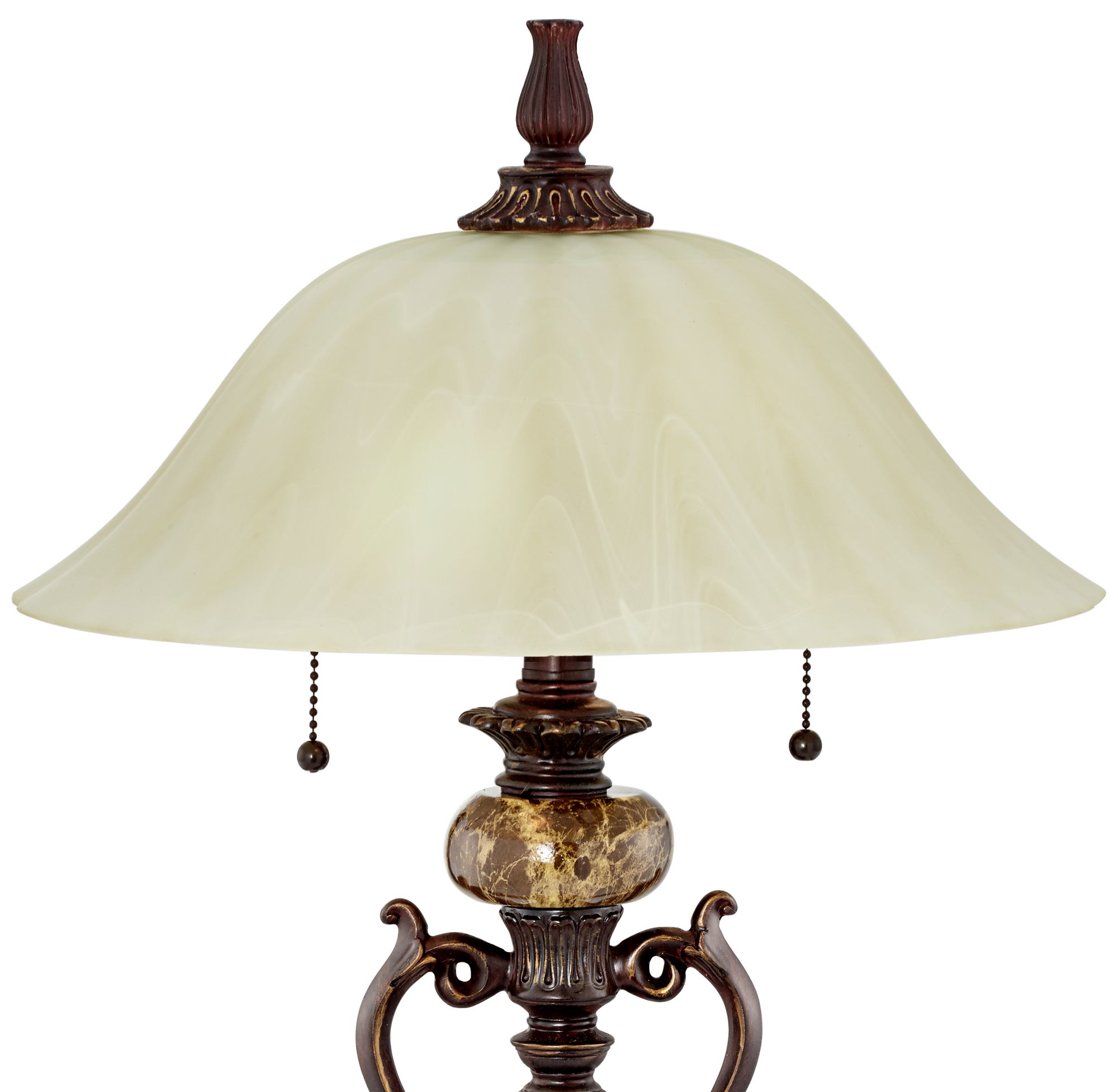 Image 3 Regency Hill Amor 26" High Bronze Traditional Table Lamps Set of 2 more views