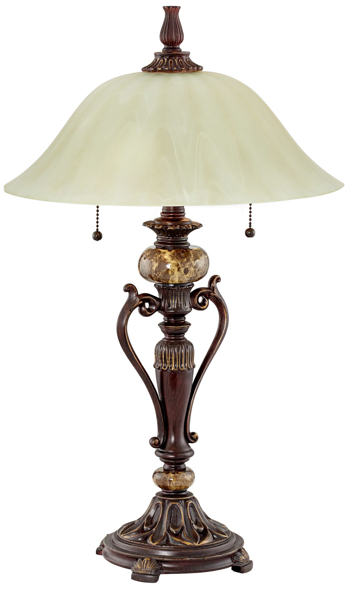 Image 5 Regency Hill Amor 26" High Bronze Traditional Table Lamps Set of 2 more views