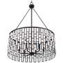 Watch A Video About the Regency Hill Aurelia Bronze and Clear Glass Pendant Light
