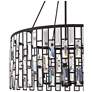 Watch A Video About the Regency Hill Aurelia Bronze and Clear Glass Pendant Light