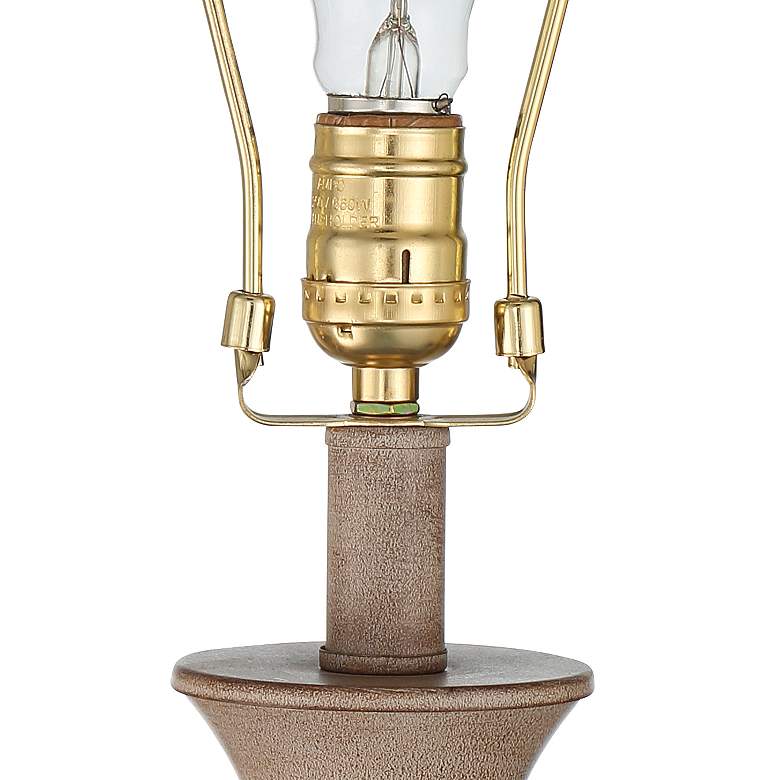 Image 7 Regency Hill Avery 25" USB Touch Lamps with LED Bulbs Set of 2 more views