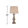 Regency Hill Avery Traditional USB Touch Lamps with LED Bulbs Set of 2