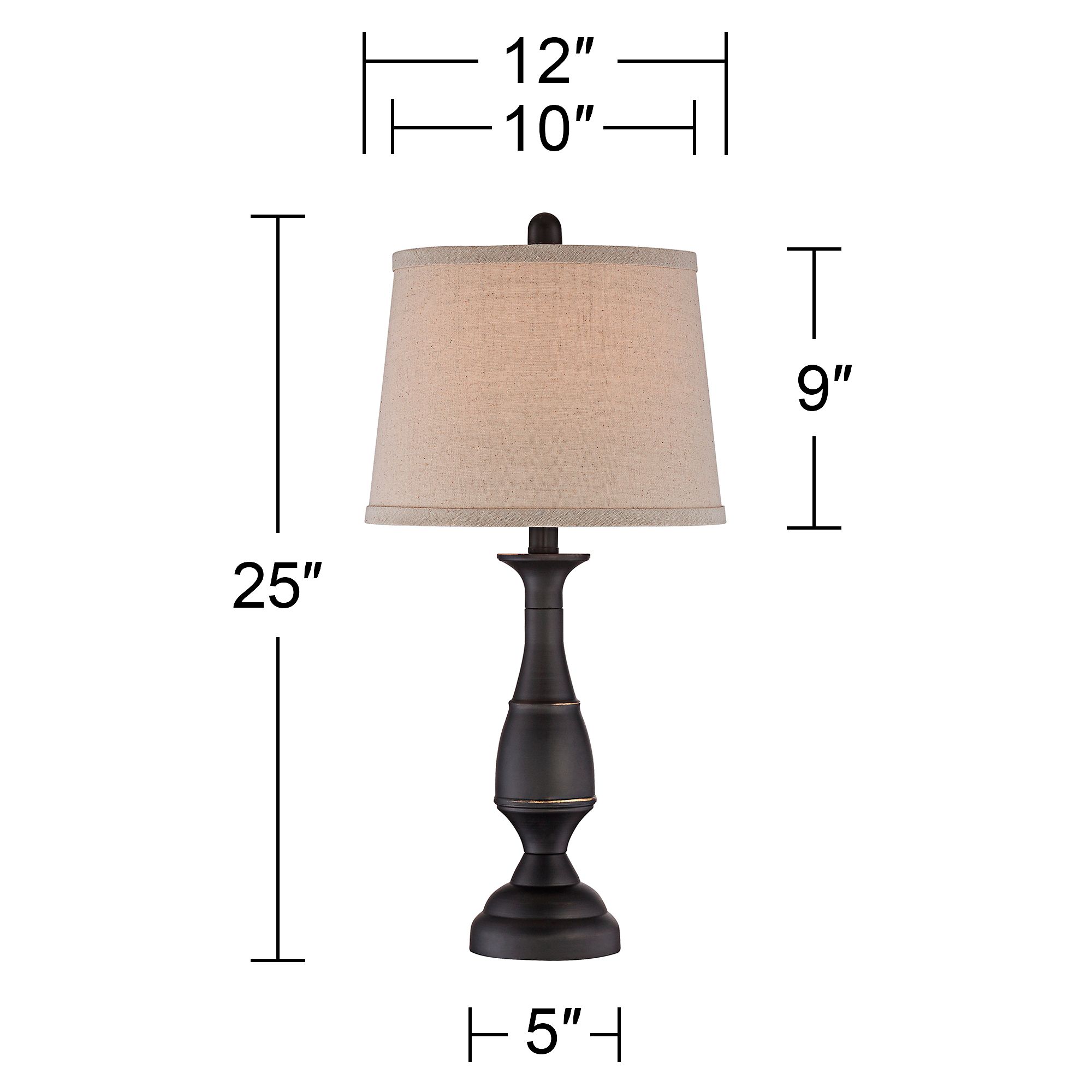 A Video About the Ben Metal Table Lamp Set of 2