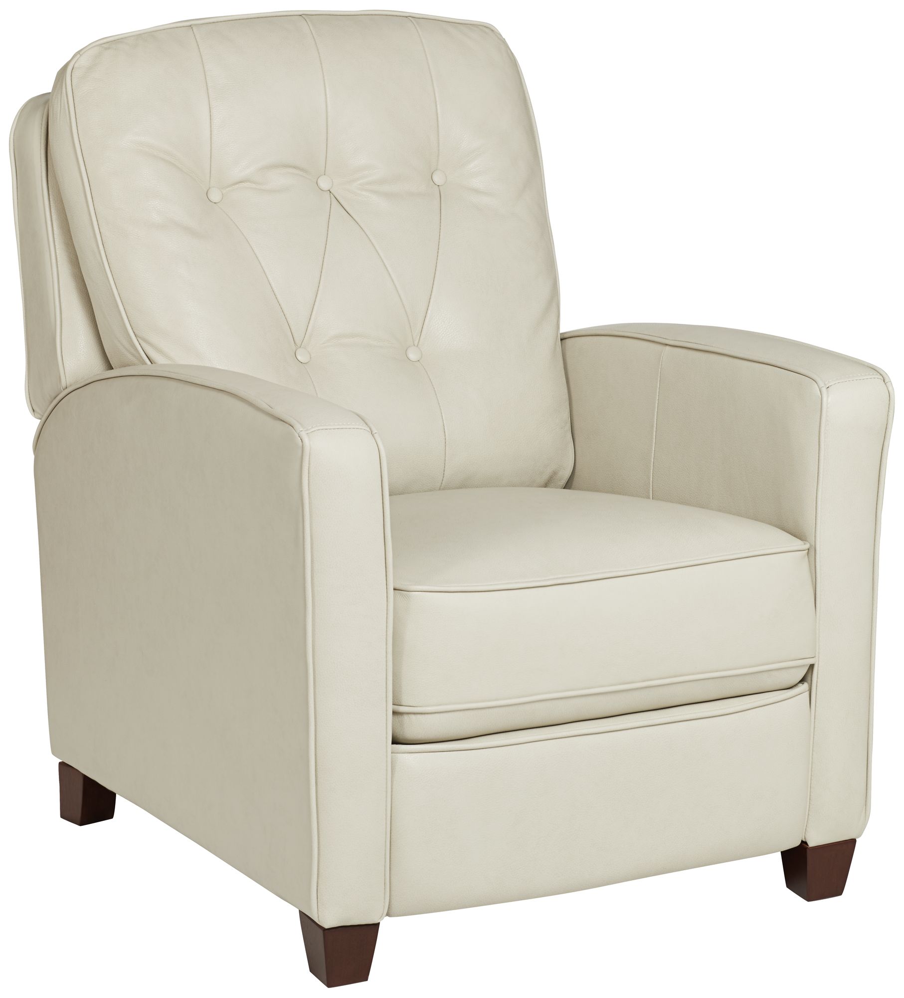 Image 2 Regency Hill Benecict 27 1/2" Wide Pearl Leather 3-Way Recliner Chair