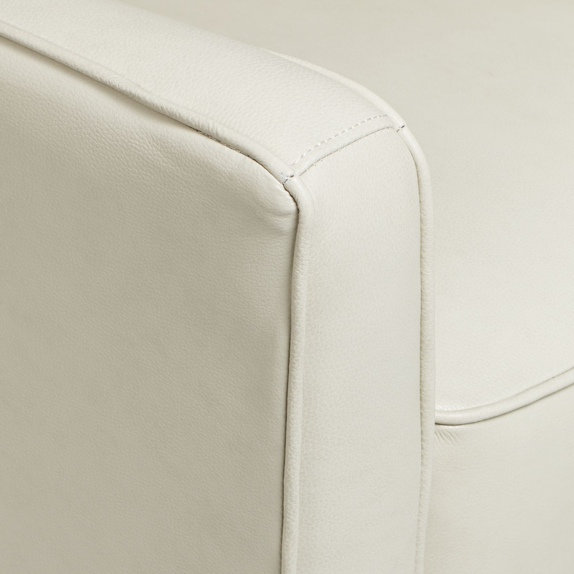 Image 4 Regency Hill Benecict 27 1/2" Wide Pearl Leather 3-Way Recliner Chair more views