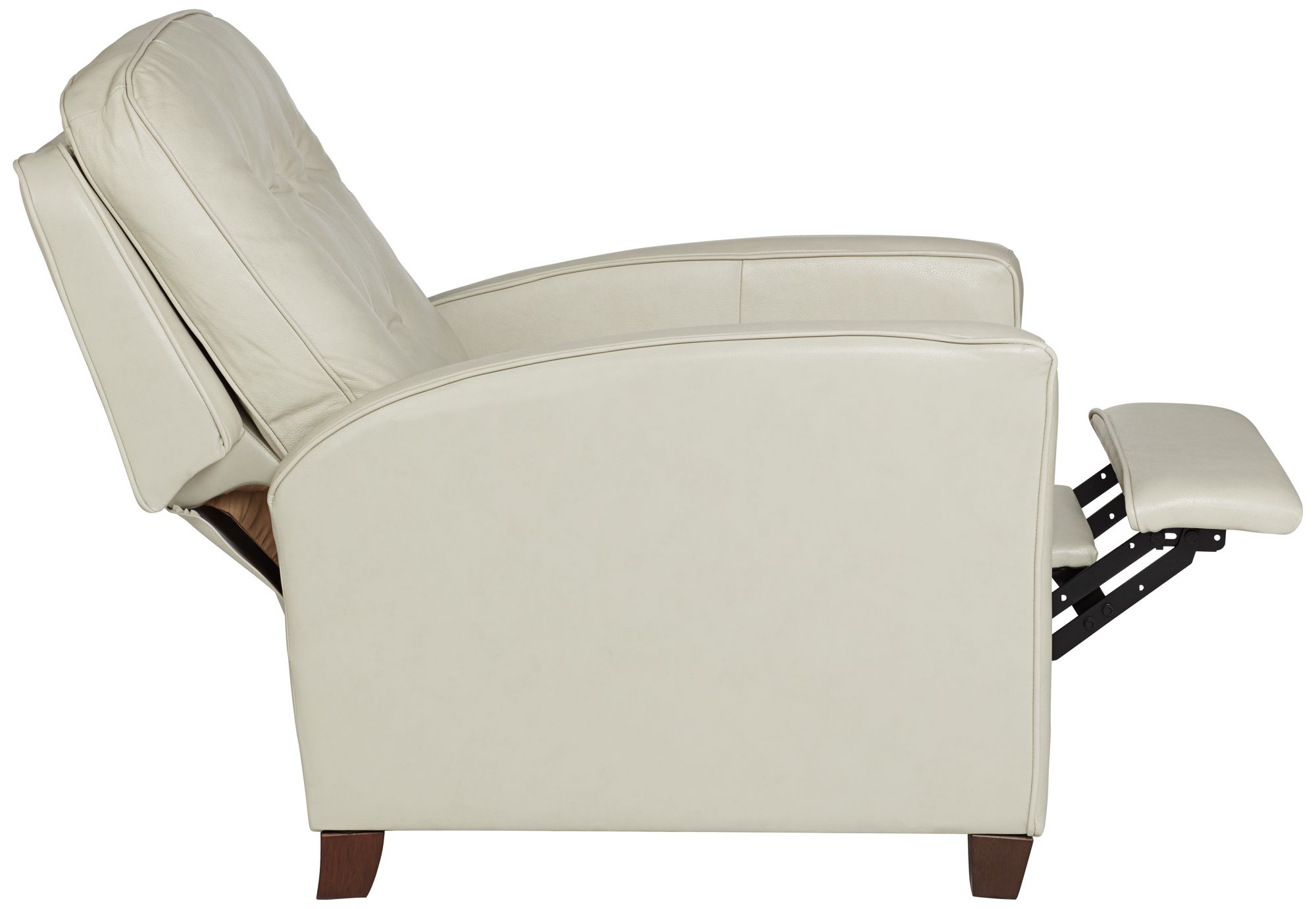 Image 6 Regency Hill Benecict 27 1/2" Wide Pearl Leather 3-Way Recliner Chair more views