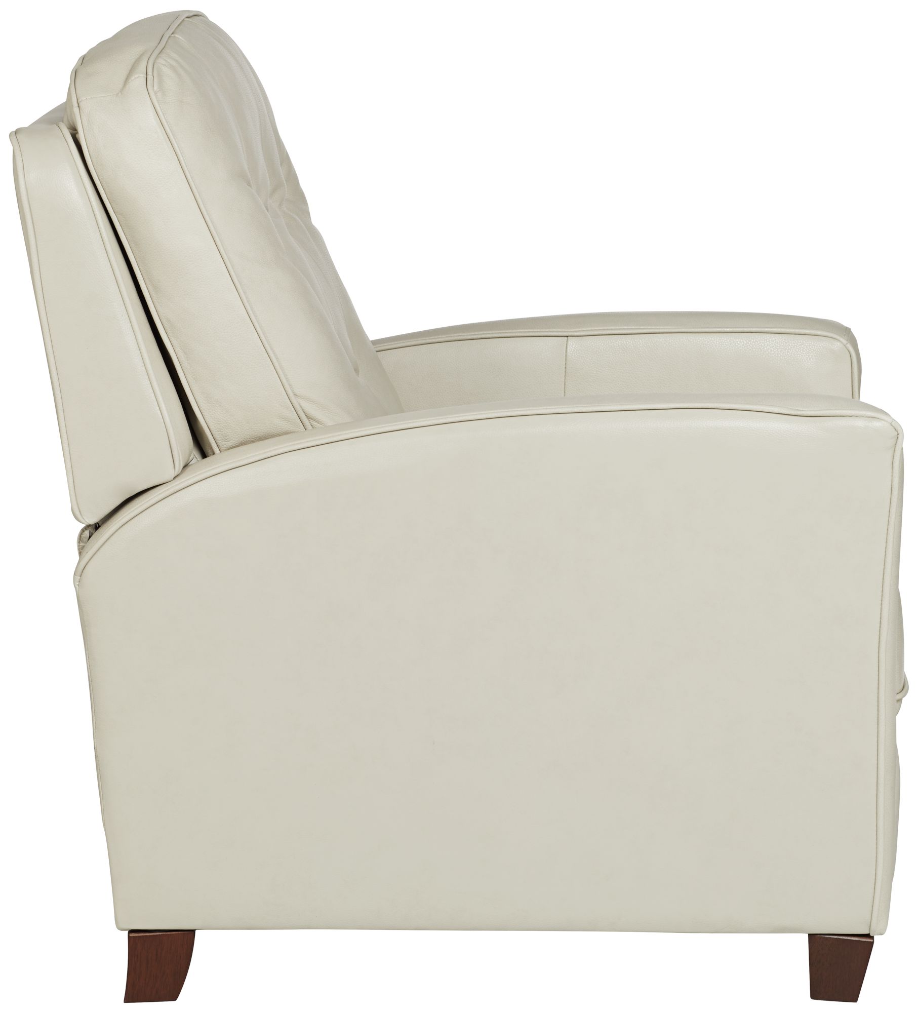 Regency Hill Benecict 27 1/2" Wide Pearl Leather 3-Way Recliner Chair
