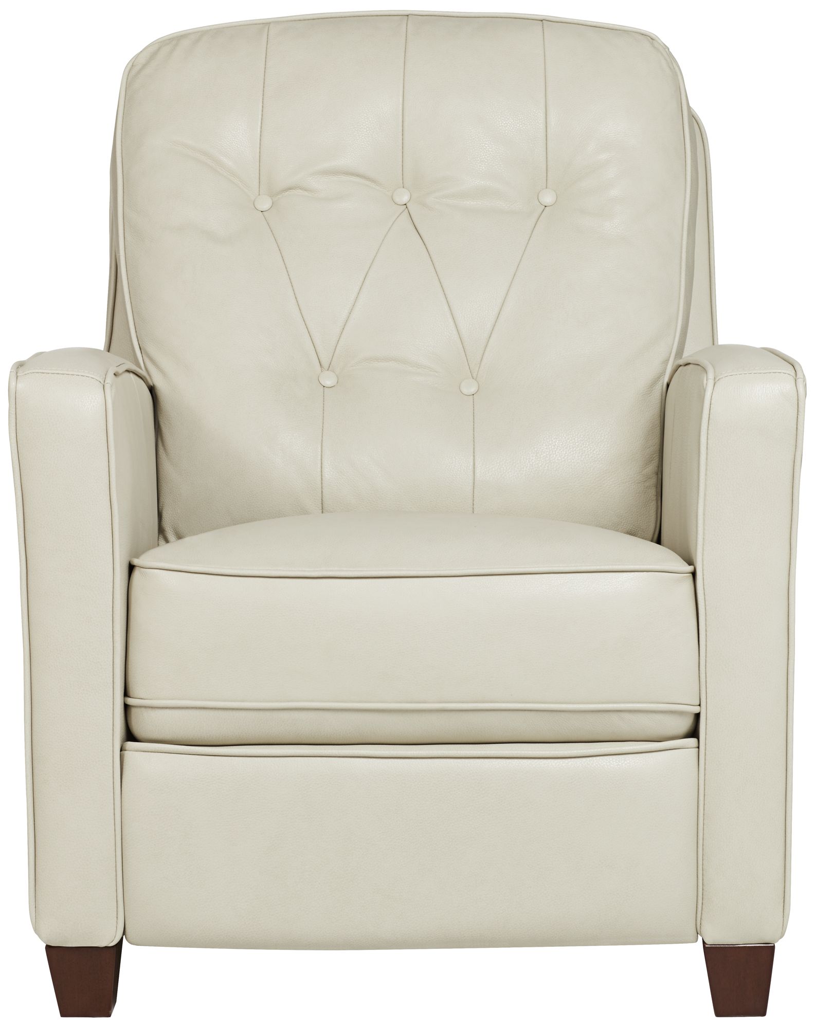 Regency Hill Benecict 27 1/2" Wide Pearl Leather 3-Way Recliner Chair