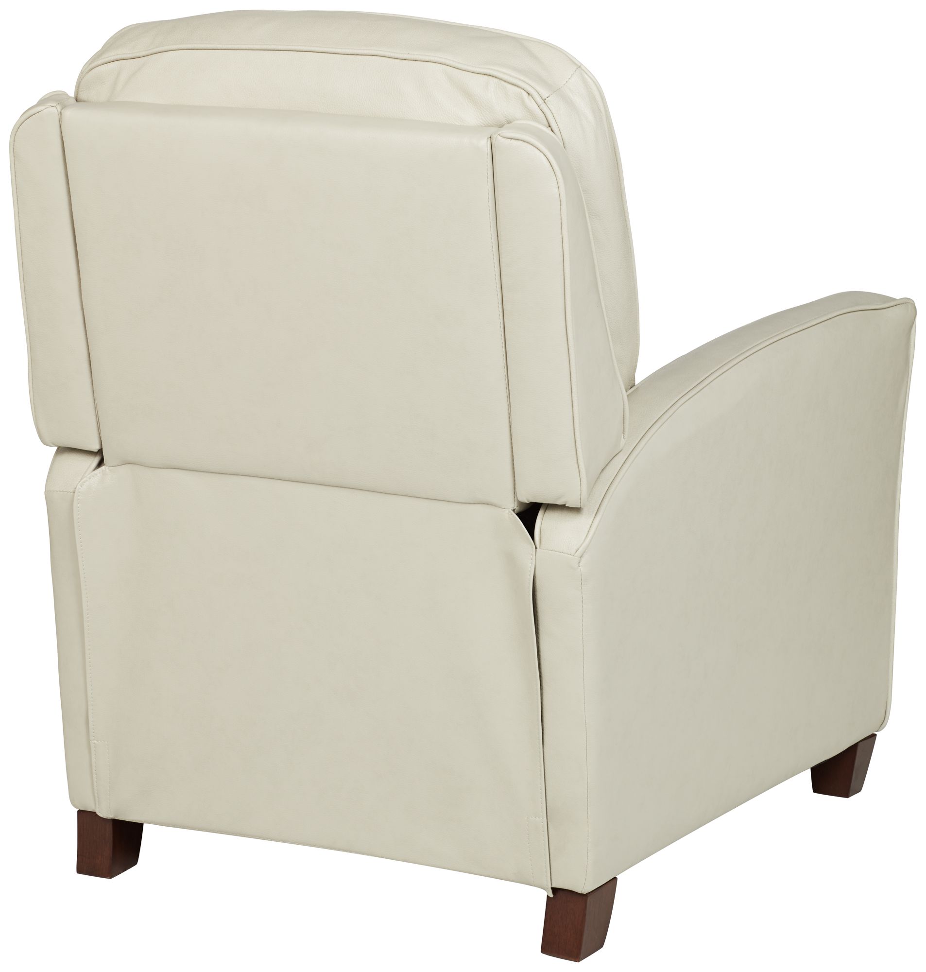 Regency Hill Benecict 27 1/2" Wide Pearl Leather 3-Way Recliner Chair