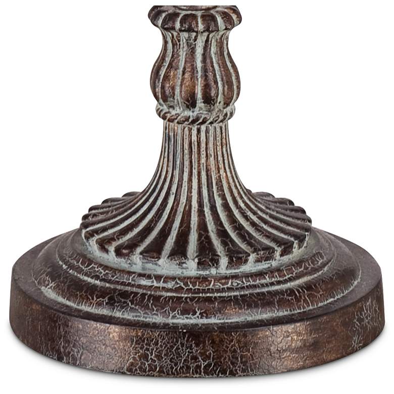 Image 6 Regency Hill Bentley 31 1/2" High Weathered Brown Buffet Table Lamp more views