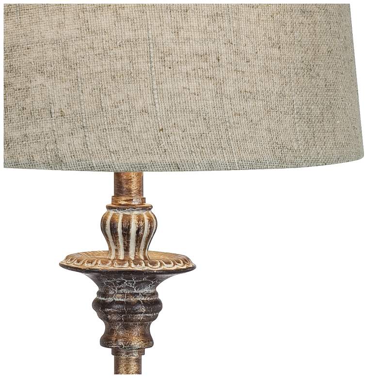 Image 4 Regency Hill Bentley 31 1/2" Weathered Bronze Buffet Lamps Set of 2 more views