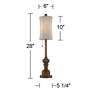Watch A Video About the Bertie Tall Buffet Table Lamps Set of 2