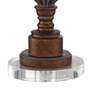 4_Regency Hill Bertie 28" Tall Buffet Table Lamps with Round Risers more views
