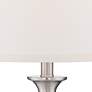 5_Regency Hill Blair 25" Brushed Nickel Lamps Set with Smart Sockets more views