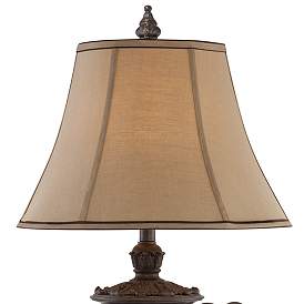 Image3 of Regency Hill Bronze Crackle Large Urn Traditional Table Lamps Set of 2 more views