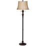 Watch A Video About the Brooke Twin Pull Chain Traditional Bronze Floor Lamp