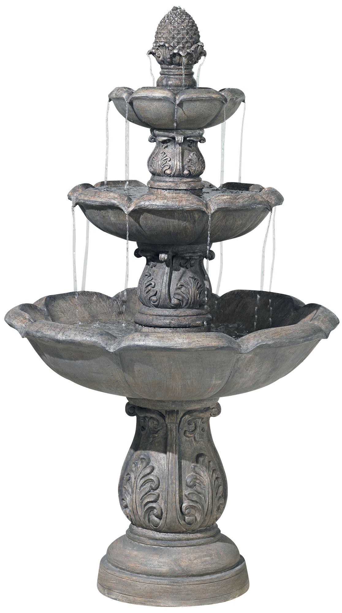 Image 6 Regency Hill Browning 65" High Three-Tier Traditional Fountain more views
