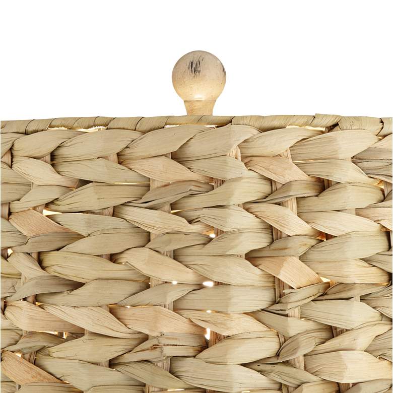 Image 3 Regency Hill Carlisle Weathered Sea Grass Shades Table Lamps Set of 2 more views