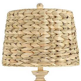 Image5 of Regency Hill Carlisle Weathered Sea Grass Shades Table Lamps Set of 2 more views