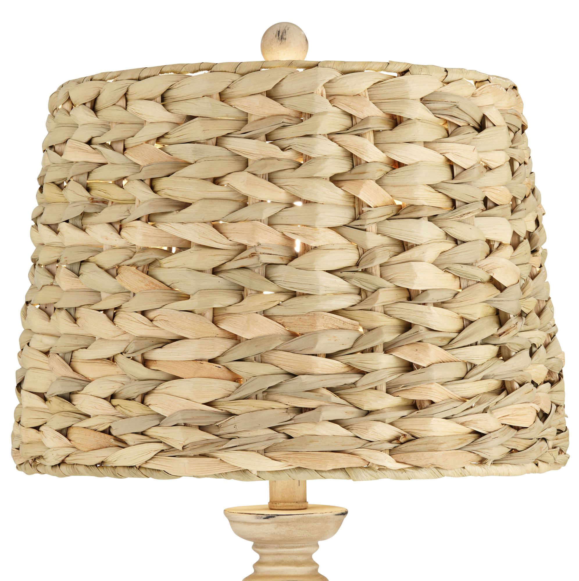 Image 4 Regency Hill Carlisle Weathered Seagrass Shades Table Lamps Set of 2 more views