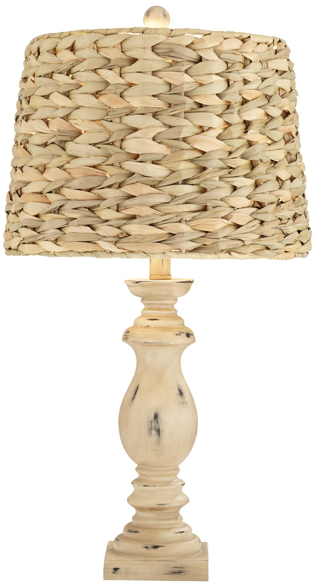 Regency Hill Carlisle Weathered Seagrass Shades Table Lamps Set of 2