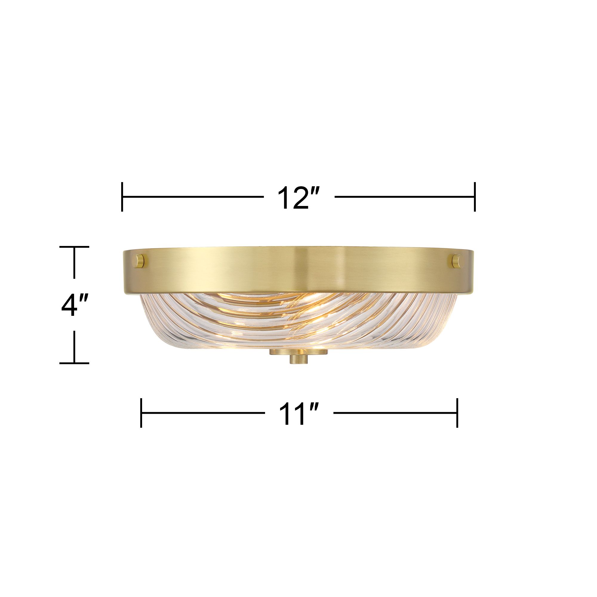 Watch A Video About the Regency Hill Carmine 12 Wide Brass and Glass Bowl Ceiling Light