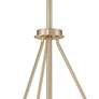 6_Regency Hill Carmine 16 3/4" Wide Brass and Glass Bowl Pendant Light more views