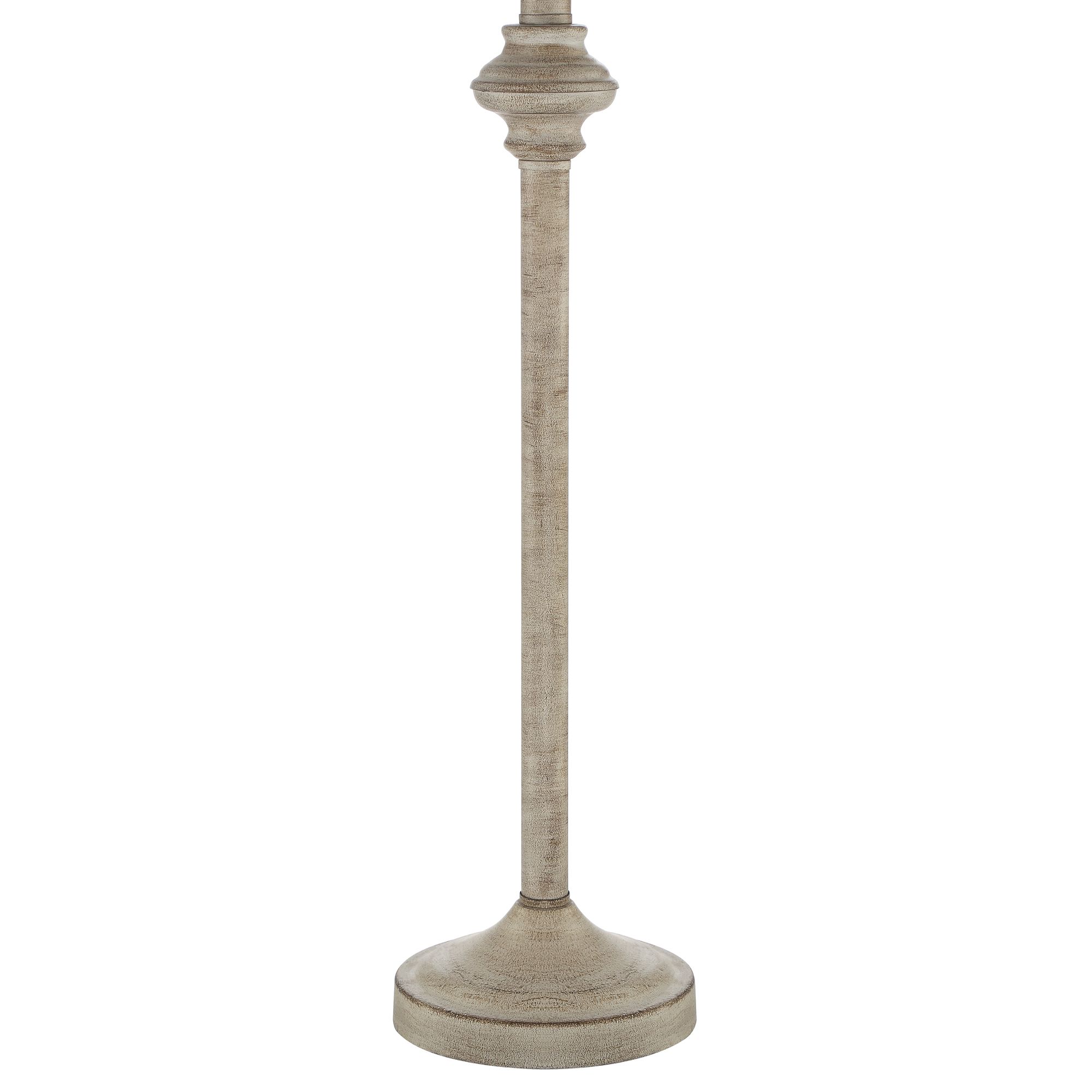 Regency Hill Carter Beige and Cream 3-Piece Floor and Table Lamp Set