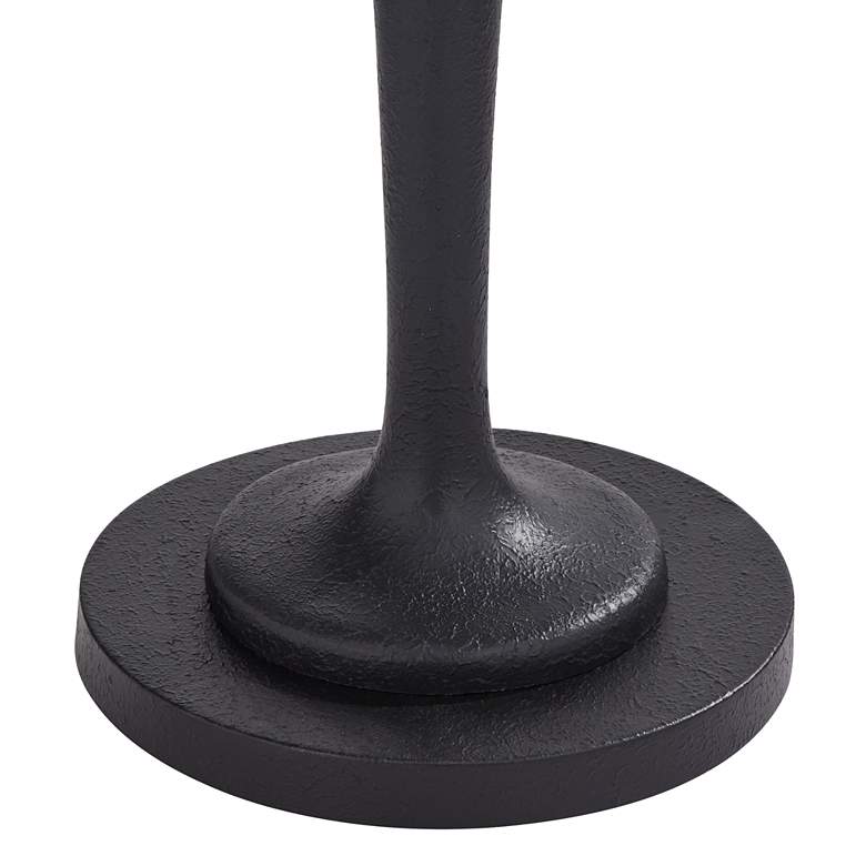 Image 6 Regency Hill Clemet 66" Black Textured Finish Traditional Floor Lamp more views
