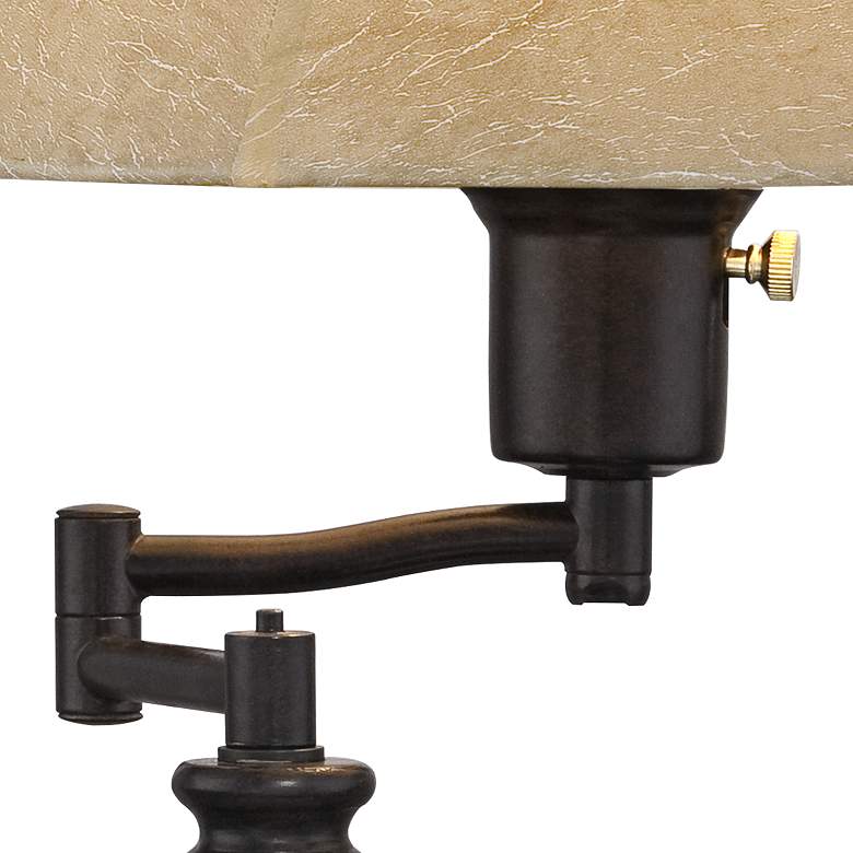 Image 3 Regency Hill Corey 21 3/4" High Swing Arm USB Lamps Set of 2 more views