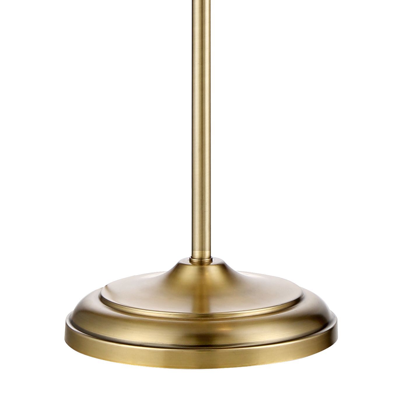 Image 5 Regency Hill Culver Adjustable Height Aged Brass Pharmacy LED Floor Lamp more views